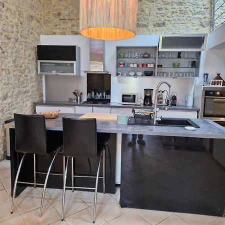 Demeure En Pierre Avec Piscine Privee Villa Etauliers Ngoại thất bức ảnh